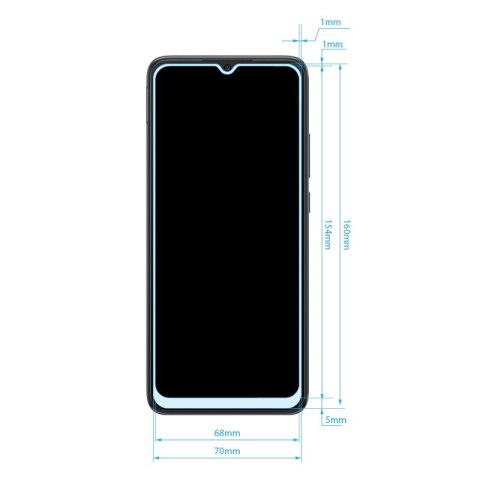 Crong 7D Nano Flexible Glass - Niepękające szkło hybrydowe 9H na cały ekran Xiaomi Redmi 10C Crong Crong 7D Nano Flexible Glass - Niepękające szkło hybrydowe 9H na cały ekran Xiaomi Redmi 10C Crong