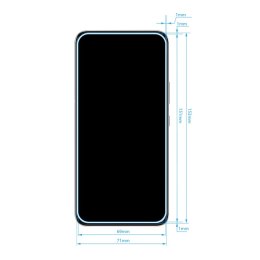 Crong 7D Nano Flexible Glass - Szkło hybrydowe 9H na cały ekran Samsung Galaxy S22+ Crong