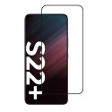 Crong 7D Nano Flexible Glass - Szkło hybrydowe 9H na cały ekran Samsung Galaxy S22+ Crong
