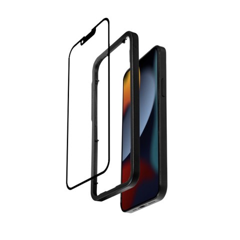 Crong Anti-Bacterial 3D Armour Glass - Szkło hartowane 9H na cały ekran iPhone 16e / iPhone 14 / iPhone 13 / iPhone 13 Pro + ram Crong Crong Anti-Bacterial 3D Armour Glass - Szkło hartowane 9H na cały ekran iPhone 16e / iPhone 14 / iPhone 13 / iPhone 13 Pro + ram Crong