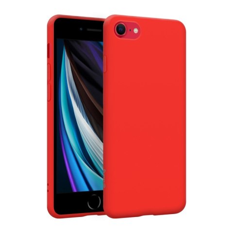 Crong Color Cover - Etui iPhone SE (2022/2020) / 8 / 7 (czerwony) Crong Crong Color Cover - Etui iPhone SE (2022/2020) / 8 / 7 (czerwony) Crong