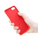 Crong Color Cover - Etui iPhone SE (2022/2020) / 8 / 7 (czerwony) Crong