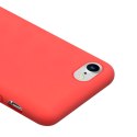 Crong Color Cover - Etui iPhone SE (2022/2020) / 8 / 7 (czerwony) Crong