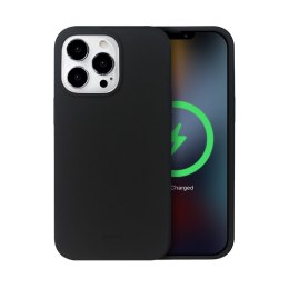 Crong Color Cover Magnetic - Etui iPhone 13 Pro Max MagSafe (czarny) Crong