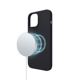 Crong Color Cover Magnetic - Etui iPhone 13 Pro Max MagSafe (czarny) Crong