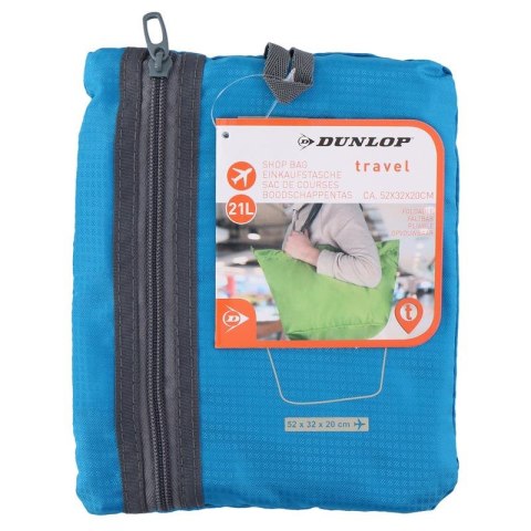 Dunlop - Składana torba na zakupy 21 l (niebieski) Dunlop Dunlop - Składana torba na zakupy 21 l (niebieski) Dunlop
