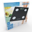 Grundig - elektroniczna waga łazienkowa, analiza masy ciała, BMI, do 180 kg Grundig