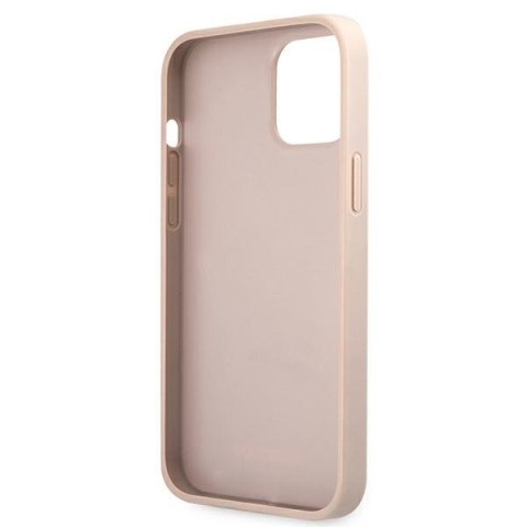 Guess 4G Metal Gold Logo - Etui iPhone 12 / iPhone 12 Pro (różowy) Guess Guess 4G Metal Gold Logo - Etui iPhone 12 / iPhone 12 Pro (różowy) Guess