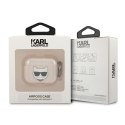 Karl Lagerfeld Choupette Head Glitter - Etui AirPods 3 (złoty) Karl Lagerfeld