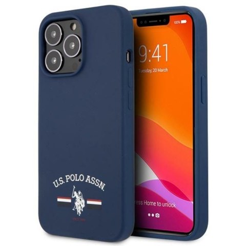 US Polo Assn Silicone Logo - Etui iPhone 13 Pro Max (granatowy) US Polo US Polo Assn Silicone Logo - Etui iPhone 13 Pro Max (granatowy) US Polo
