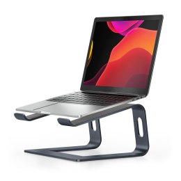 Crong AluBench - Aluminiowa podstawka do laptopa (grafitowy) Crong