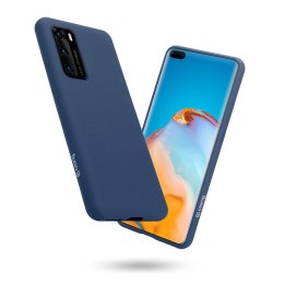 Crong Color Cover - Etui Huawei P40 (niebieski) Crong