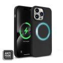 Crong Color Cover Magnetic - Etui iPhone 14 Pro MagSafe (czarny) Crong