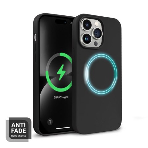 Crong Color Cover Magnetic - Etui iPhone 14 Pro MagSafe (czarny) Crong Crong Color Cover Magnetic - Etui iPhone 14 Pro MagSafe (czarny) Crong