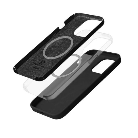 Crong Color Cover Magnetic - Etui iPhone 14 Pro MagSafe (czarny) Crong Crong Color Cover Magnetic - Etui iPhone 14 Pro MagSafe (czarny) Crong