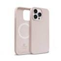 Crong Color Cover Magnetic - Etui iPhone 14 Pro MagSafe (piaskowy róż) Crong