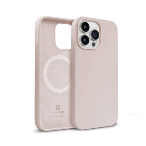 Crong Color Cover Magnetic - Etui iPhone 14 Pro MagSafe (piaskowy róż) Crong Crong Color Cover Magnetic - Etui iPhone 14 Pro MagSafe (piaskowy róż) Crong