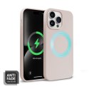 Crong Color Cover Magnetic - Etui iPhone 14 Pro MagSafe (piaskowy róż) Crong