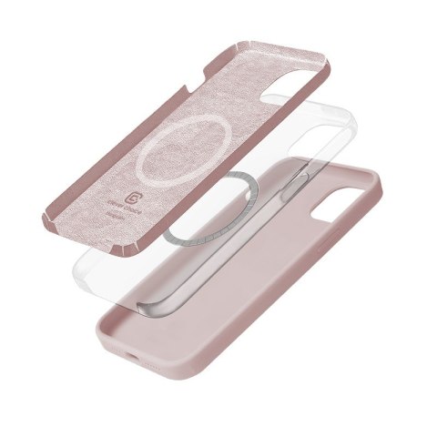 Crong Color Cover Magnetic - Etui iPhone 14 / iPhone 13 MagSafe (piaskowy róż) Crong Crong Color Cover Magnetic - Etui iPhone 14 / iPhone 13 MagSafe (piaskowy róż) Crong