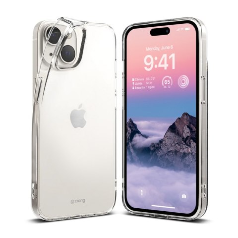 Crong Crystal Slim Cover - Etui iPhone 14 Plus (przezroczysty) Crong Crong Crystal Slim Cover - Etui iPhone 14 Plus (przezroczysty) Crong