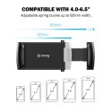 Crong Universal Smart Car Holder - Uniwersalny uchwyt samochodowy do telefonu 4"-6,5" (czarny) Crong