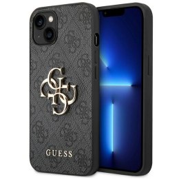 Guess 4G Big Metal Logo - Etui iPhone 14 (szary) Guess