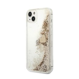 Guess Liquid Glitter Charms - Etui iPhone 14 Plus (złoty) Guess