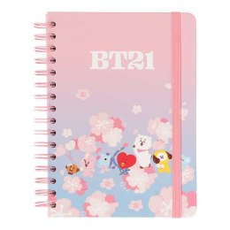 Line Friends BT21 - Zeszyt / notatnik A5 BT21