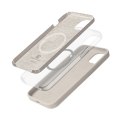 Crong Color Cover Magnetic - Etui iPhone 14 Plus MagSafe (kamienny beż) Crong