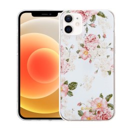 Crong Flower Case - Etui iPhone 12 Mini (wzór 02) Crong