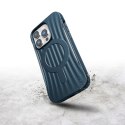 X-Doria Raptic Clutch MagSafe - Biodegradowalne etui iPhone 14 Pro (Drop-Tested 3m) (Marine Blue) X-Doria
