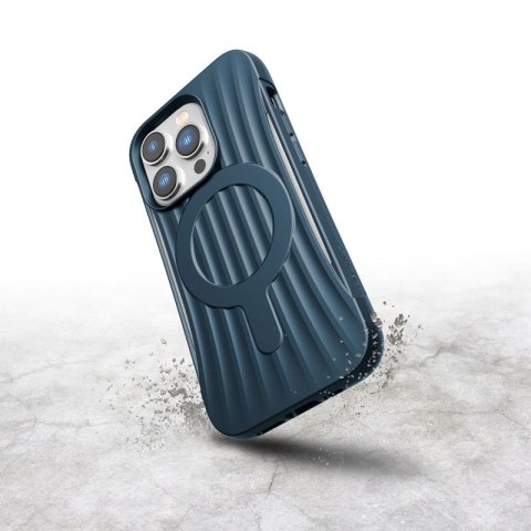 X-Doria Raptic Clutch MagSafe - Biodegradowalne etui iPhone 14 Pro (Drop-Tested 3m) (Marine Blue) X-Doria X-Doria Raptic Clutch MagSafe - Biodegradowalne etui iPhone 14 Pro (Drop-Tested 3m) (Marine Blue) X-Doria