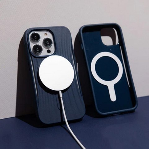 X-Doria Raptic Clutch MagSafe - Biodegradowalne etui iPhone 14 Pro (Drop-Tested 3m) (Marine Blue) X-Doria X-Doria Raptic Clutch MagSafe - Biodegradowalne etui iPhone 14 Pro (Drop-Tested 3m) (Marine Blue) X-Doria