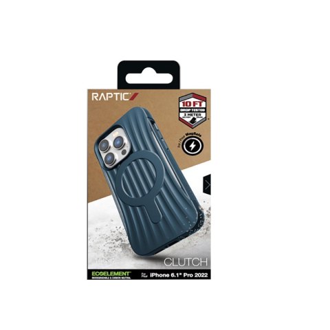 X-Doria Raptic Clutch MagSafe - Biodegradowalne etui iPhone 14 Pro (Drop-Tested 3m) (Marine Blue) X-Doria X-Doria Raptic Clutch MagSafe - Biodegradowalne etui iPhone 14 Pro (Drop-Tested 3m) (Marine Blue) X-Doria