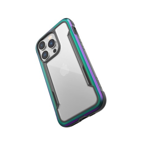 X-Doria Raptic Shield - Etui aluminiowe iPhone 14 Pro (Drop-Tested 3m) (Iridescent) X-Doria X-Doria Raptic Shield - Etui aluminiowe iPhone 14 Pro (Drop-Tested 3m) (Iridescent) X-Doria