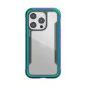 X-Doria Raptic Shield - Etui aluminiowe iPhone 14 Pro (Drop-Tested 3m) (Iridescent) X-Doria