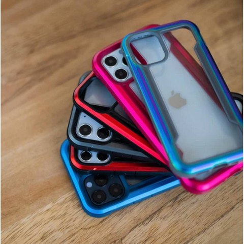 X-Doria Raptic Shield - Etui aluminiowe iPhone 14 Pro (Drop-Tested 3m) (Iridescent) X-Doria X-Doria Raptic Shield - Etui aluminiowe iPhone 14 Pro (Drop-Tested 3m) (Iridescent) X-Doria