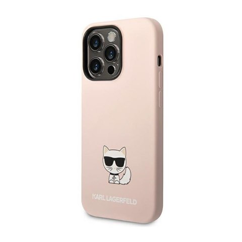 Karl Lagerfeld Choupette Body - Etui iPhone 14 Pro (jasnoróżowy) Karl Lagerfeld Karl Lagerfeld Choupette Body - Etui iPhone 14 Pro (jasnoróżowy) Karl Lagerfeld