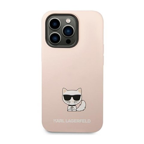 Karl Lagerfeld Choupette Body - Etui iPhone 14 Pro (jasnoróżowy) Karl Lagerfeld Karl Lagerfeld Choupette Body - Etui iPhone 14 Pro (jasnoróżowy) Karl Lagerfeld