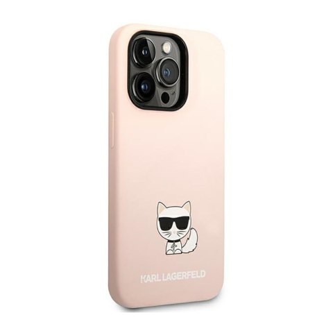 Karl Lagerfeld Choupette Body - Etui iPhone 14 Pro (jasnoróżowy) Karl Lagerfeld Karl Lagerfeld Choupette Body - Etui iPhone 14 Pro (jasnoróżowy) Karl Lagerfeld
