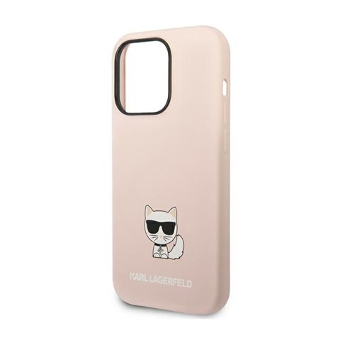 Karl Lagerfeld Choupette Body - Etui iPhone 14 Pro (jasnoróżowy) Karl Lagerfeld Karl Lagerfeld Choupette Body - Etui iPhone 14 Pro (jasnoróżowy) Karl Lagerfeld