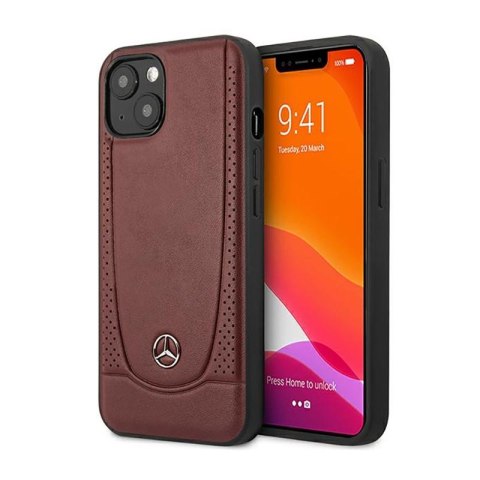 Mercedes Leather Urban Line - Etui iPhone 14 Plus (czerwony) Mercedes Mercedes Leather Urban Line - Etui iPhone 14 Plus (czerwony) Mercedes