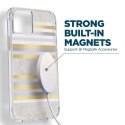 Case-Mate Pearl Stripes MagSafe - Etui iPhone 14 / iPhone 13 zdobione masą perłową (Pearl Stripes) Case-Mate