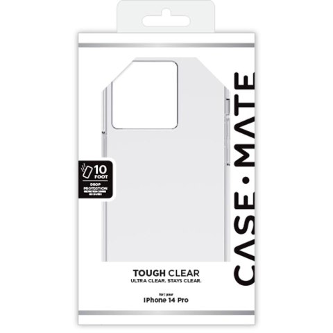 Case-Mate Tough Clear - Etui iPhone 14 Pro (Przezroczysty) Case-Mate Case-Mate Tough Clear - Etui iPhone 14 Pro (Przezroczysty) Case-Mate