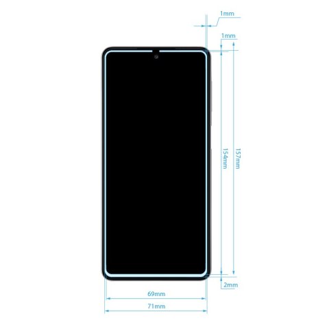 Crong 7D Nano Flexible Glass - Szkło hybrydowe 9H na cały ekran Samsung Galaxy M52 5G Crong Crong 7D Nano Flexible Glass - Szkło hybrydowe 9H na cały ekran Samsung Galaxy M52 5G Crong