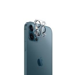 Crong Lens Shield - Szkło na aparat i obiektyw iPhone 12 Pro Crong