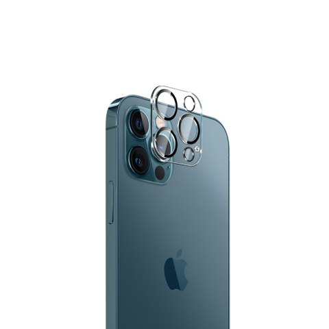 Crong Lens Shield - Szkło na aparat i obiektyw iPhone 12 Pro Crong Crong Lens Shield - Szkło na aparat i obiektyw iPhone 12 Pro Crong
