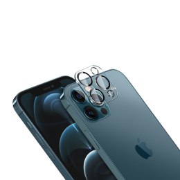 Crong Lens Shield - Szkło na aparat i obiektyw iPhone 12 Pro Crong