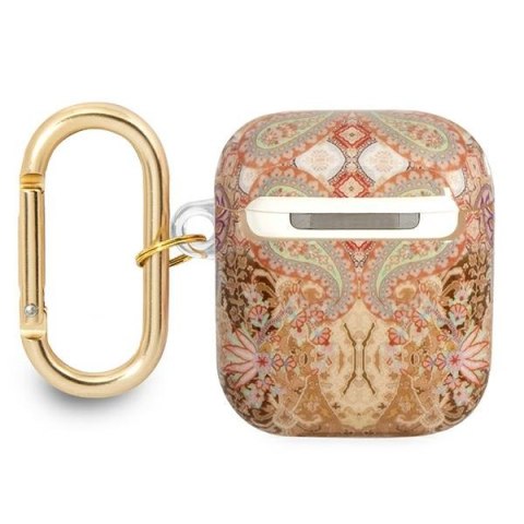 Guess Paisley - Etui Etui Airpods 1/2 gen (Gold) Guess Guess Paisley - Etui Etui Airpods 1/2 gen (Gold) Guess