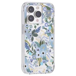 Rifle Paper Clear - Etui iPhone 14 Pro (Garden Party Blue) Rifle Paper